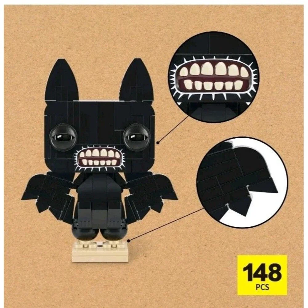 ZURU MAX Fuggler Fearsome Bat 148pc Building Blocks Set Collectible